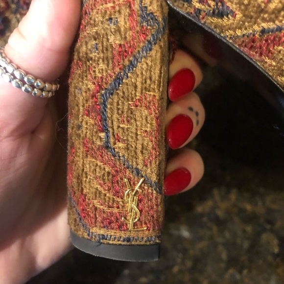 Tapestry Saint Laurent Boots - Picture 4 of 8